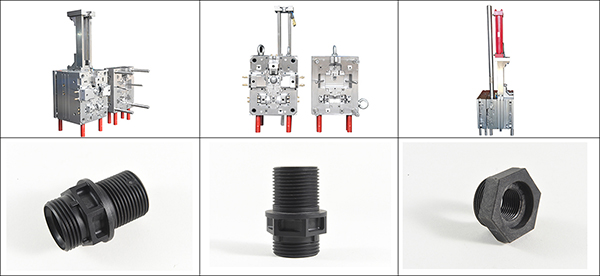 銘洋宇通制動脫螺紋塑膠模具 銘洋宇通制動脫螺紋塑膠模具
